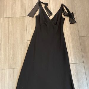 Formal black dress
